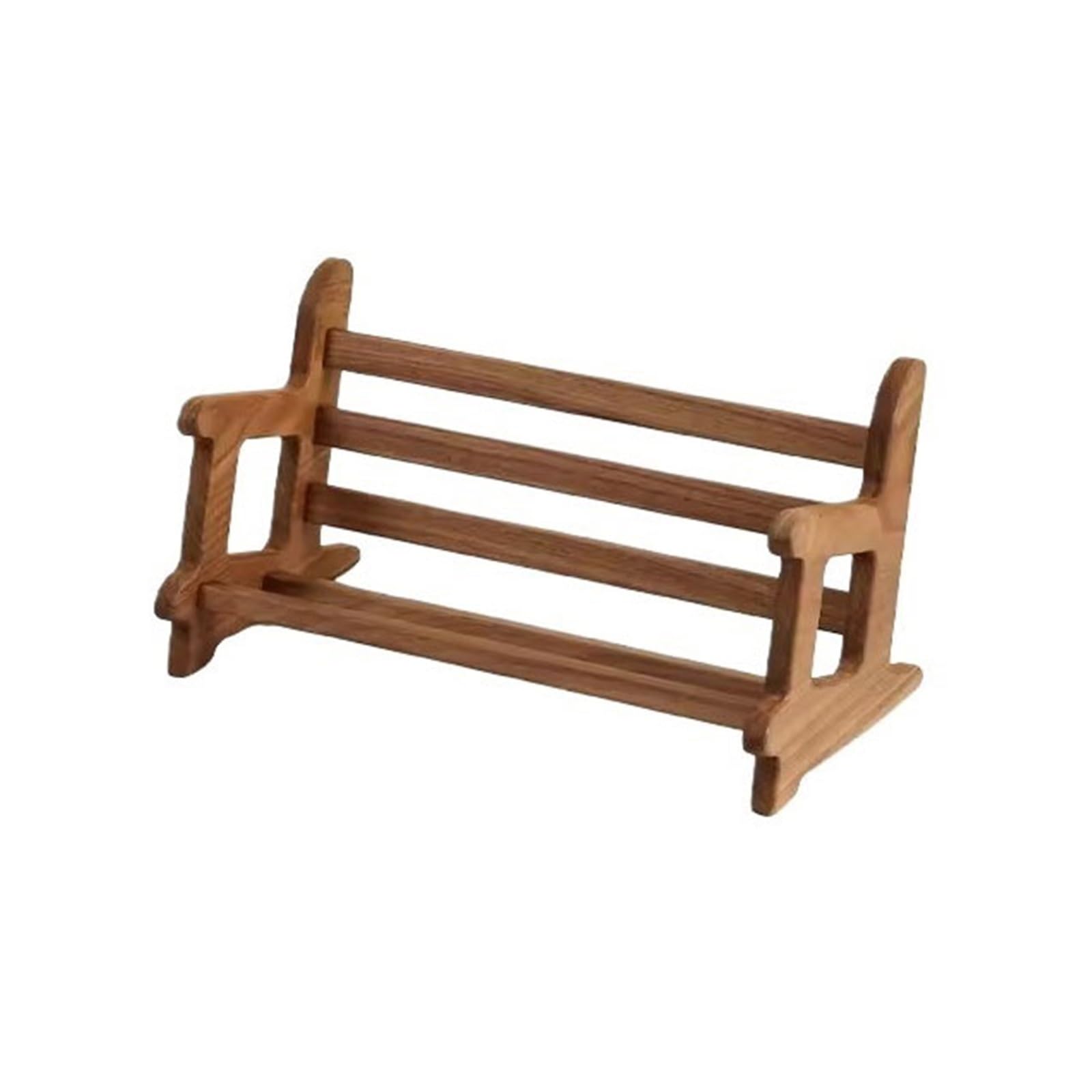 Cenz-888 Portable Bookshelf Creativity Hollow Out Bench style Bookshelf Wooden Storage Display Rack Storage Rack