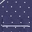 Navy Polka Dots
