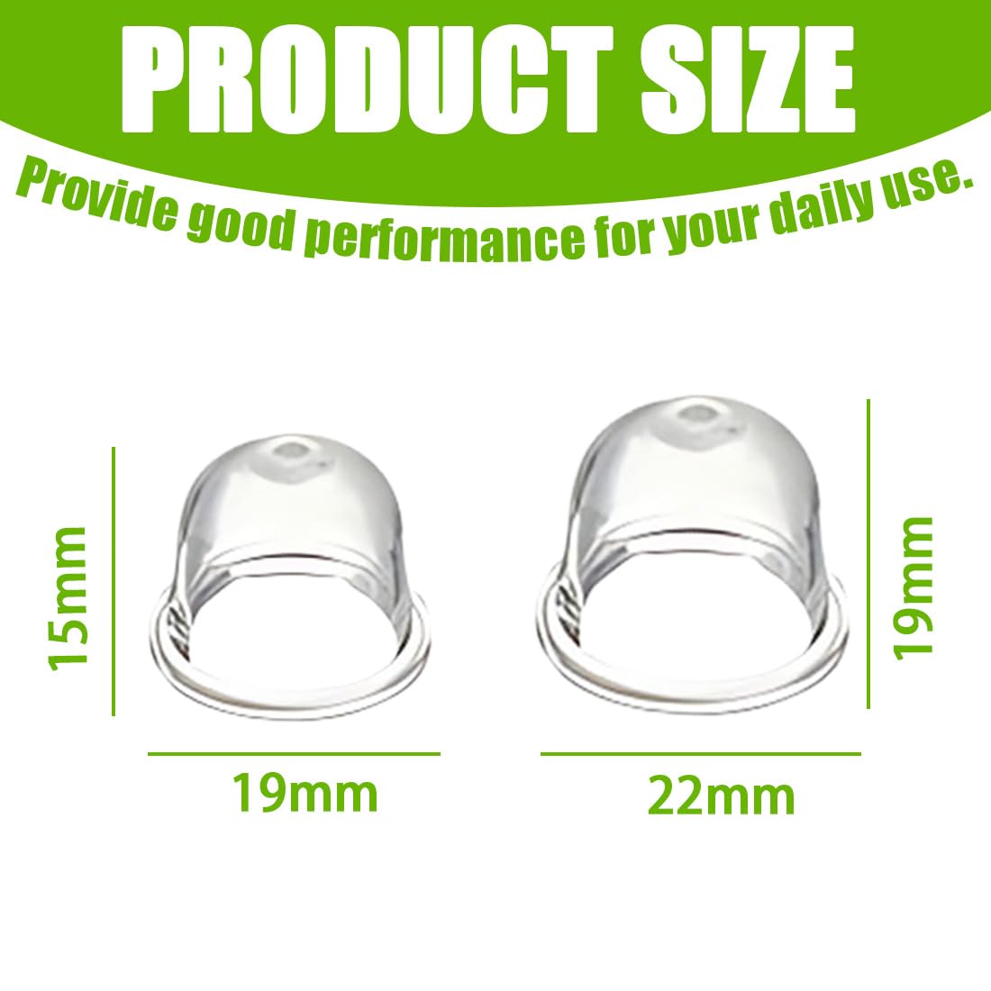 Bulbo Carburatore Universale - Set 20 Pezzi 19mm E 22mm Per Tosaerba - Foto 14