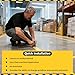 Oleitodh Yellow Floor Marking Tape,1mm Thick Adhesive Industrial Floor Tape 3