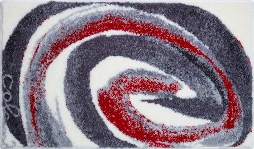 Grund COLANI Exklusiver Designer Badteppich 100{2f6cb233da2a3a7f4575ee820b656c3f0ed728f2c19b694686fba132b22c4635} Polyacryl, ultra soft, rutschfest, ÖKO-TEX-zertifiziert, 5 Jahre Garantie, Colani 42, Badematte 60x100 cm, grau-rot Grund COLANI Exklusiver Designer Badteppich 100{2f6cb233da2a3a7f4575ee820b656c3f0ed728f2c19b694686fba132b22c4635} Polyacryl, ultra soft, rutschfest, ÖKO-TEX-zertifiziert, 5 Jahre Garantie, Colani 42, Badematte 60x100 cm, grau-rot