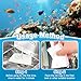 Apatal 250 g/0.55 lb Aquarium Filter Media Filtration Resin with Mesh Bag Removes Driftwood for Freshwater and Saltwater Small Fish Tank (2 Pack)