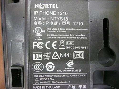 NTYS18 (IP Phone 1210)