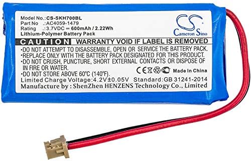 Battery Replacement for Socket Mobile CHS 7Qi CHS 7X CHS 7Xi CHS 7XiRx CHS 7XRx AC4059-1479