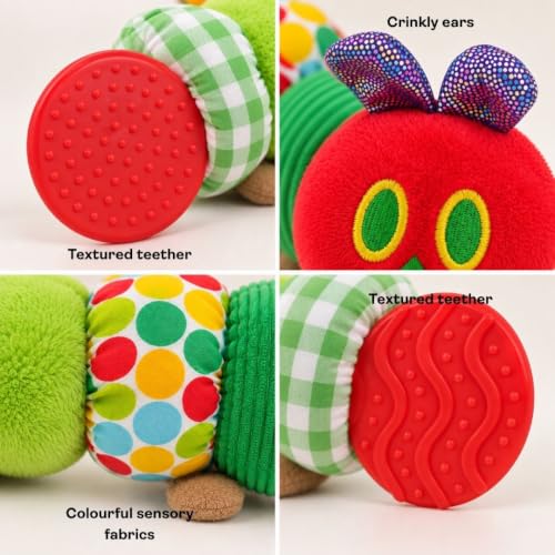 Image of Wigglebug Plush Caterpillar Soft Toy for Babies & Toddlers