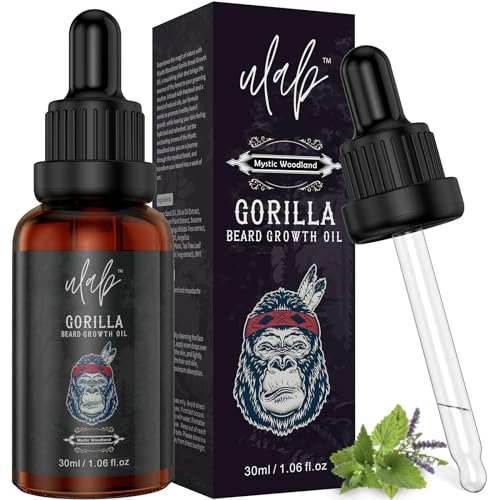 uLab-Beard-Growth-Oil-for-Men-30ml-Mystic-Woodland-Scent-Premium-Beard-Care-Oil-Natural-Beard-Moisturiser-Softener-and-Conditioner-for-Facial-Hair