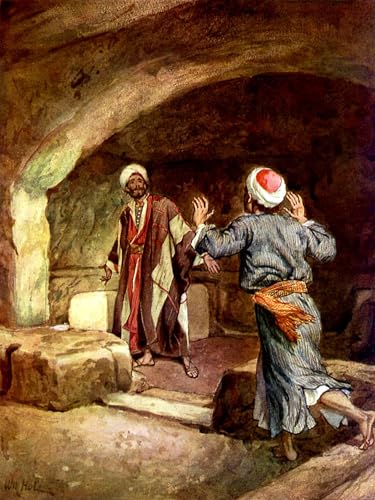 Tableau Peter et Hurry to the Empty Tomb pour créer une ambiance sereine dans votre chambre