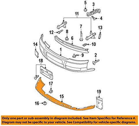 Compatible with 02-05 A4 S4 with Sport Package Front Bumper Lower Valance Air Dam Deflector Apron Garnish Panel