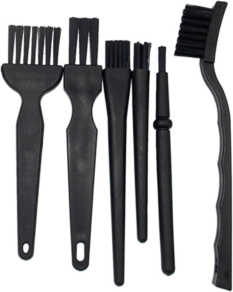 6 Pcs Anti Static Keyboard Cleaning Brush Set with Ergonomic Handle