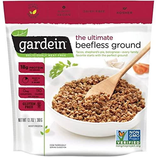Gardein The Ultimate Beefless Ground, 13.7 Ounce - 8 per case.