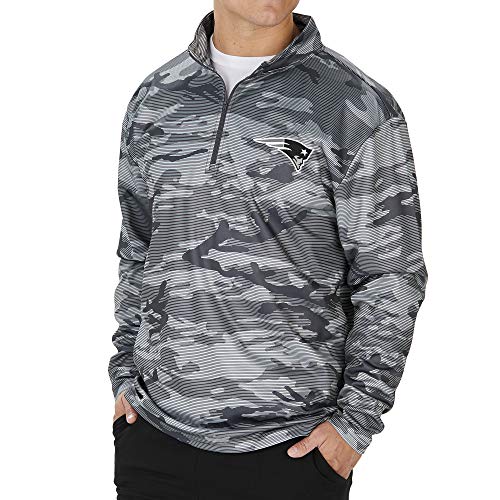 Image of Zubaz NFL Men's Lines Poly Fleece Jacket