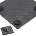 Alrhso Turtle Basking Platform Slate for Reptiles 3.9 X 3.9 Inch Tortoise Basking Stone for Reptiles Bearded Dragon Accessories for Lizards, Chameleons, Geckos, Turtles, Reptile