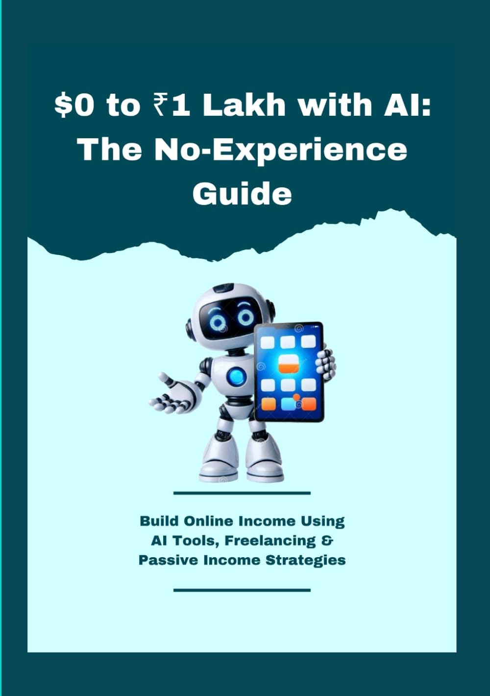 $0 to ₹1 Lakh with AI: The No-Experience Guide: Build Online Income Using AI Tools, Freelancing & Passive Income Strategies (AI Wealth Blueprint Series)