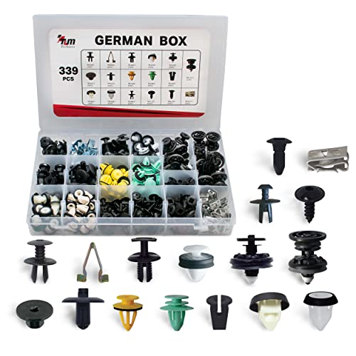 Akozon Kit de reparación de bisagras de guantera de 2 piezas 8E2857131, 8E2857035, 8E0880802 para A4 B7 RS4 S4 B6 S4 B7 para Seat Exeo / ST 3R5 2009-2014