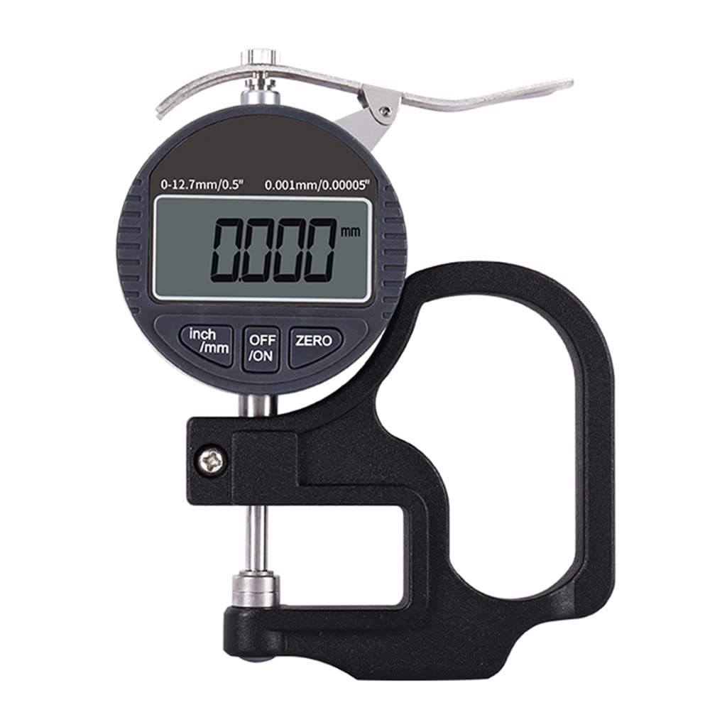 Portable Digital Thickness Gage Gauge 0.5 Inch/12.7mm .00005