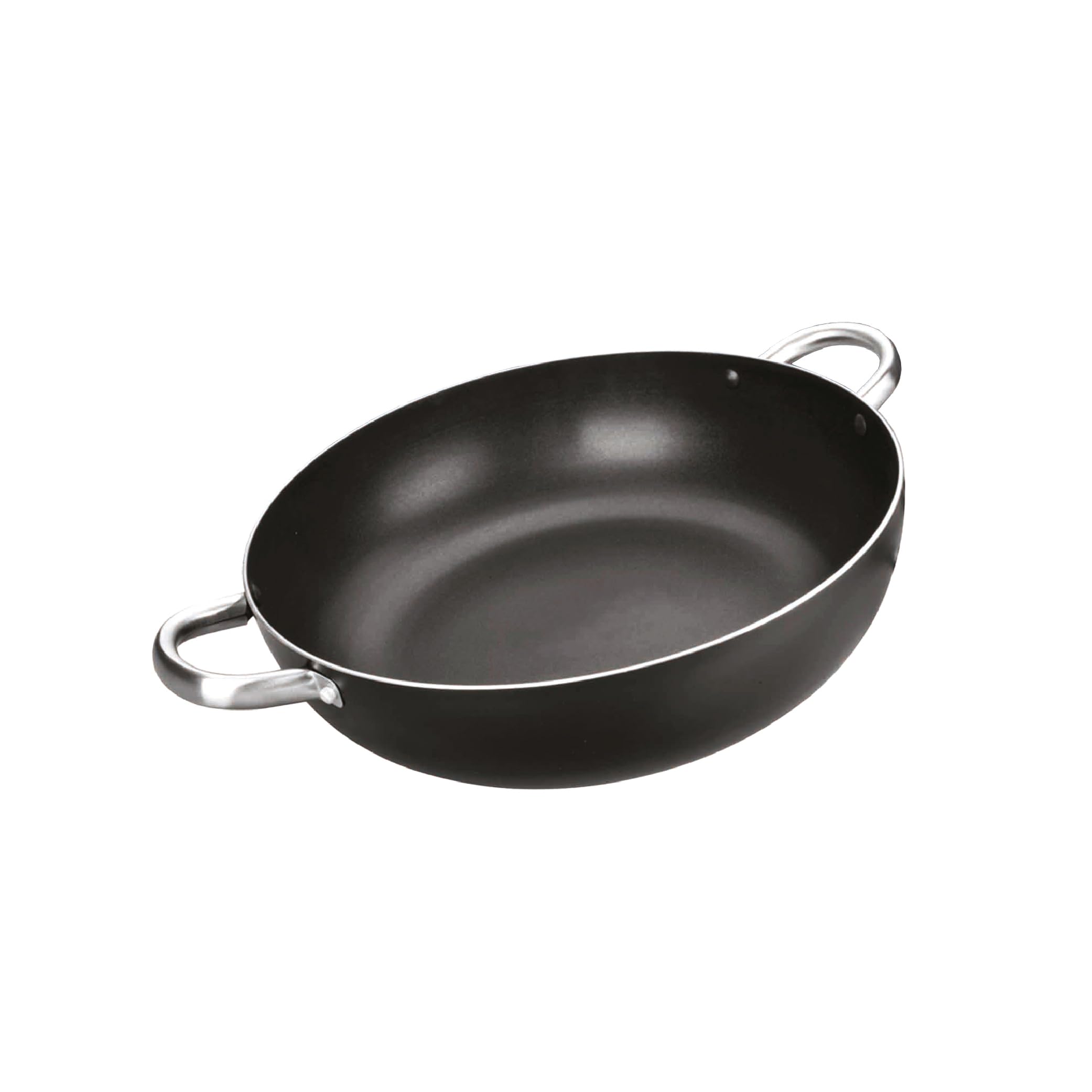 Ibili 410524 - Sartén Honda con asas Inducta Aluminio 24 cm