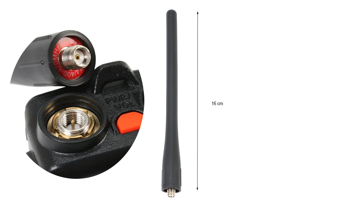 -ANTENA DE REPUESTO ORIGINAL DE 15 Yaesu PARA FT-4X 100149