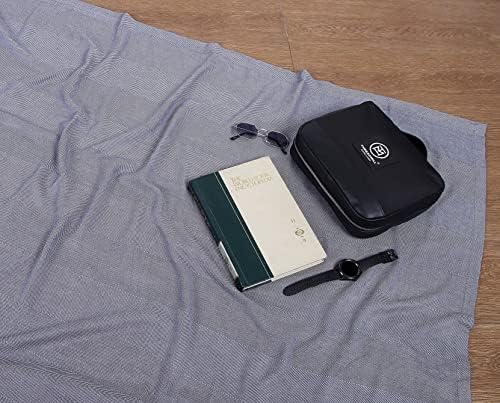 Threadmill Premium Soft Travel Blanket - Airplane Flight Blanket Throw in Cloth Bag(Grey Color) Compact & Portable Large Blanket for Travel, Car, Picnic & Camping 2 Threadmill Premium Soft Travel Blanket - Airplane Flight Blanket Throw in Cloth Bag(Grey Color) Compact & Portable Large Blanket for Travel, Car, Picnic & Camping
