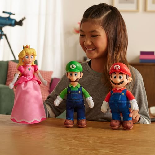 The Super Mario Galaxy Movie Jumbo Plush Multipack 9" / 23cm, Officially Licensed by Jakks Pacific, Includes Mario - Image 2