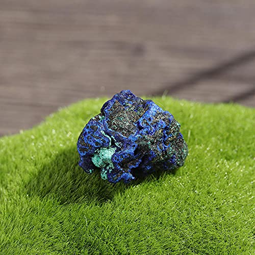 GEM Original Mineral Specimen Malachite Naturel Bluestone Collection Collection Bijoux Making Home Décoration-1-2 cm Cover