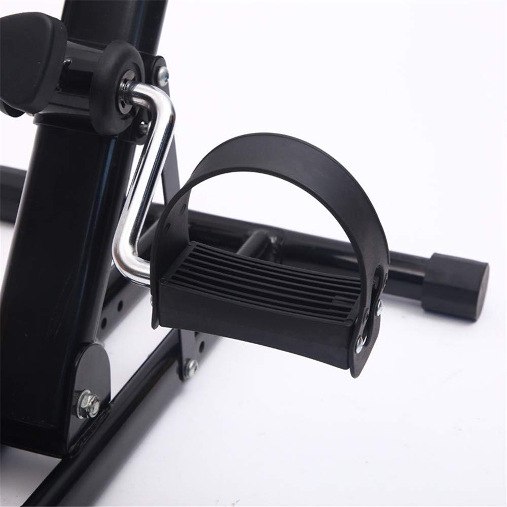 Ejercitador de Pedales, Bicicleta estática, máquina de Entrenamiento físico de Interior con Resistencia Ajustable para Brazos y piernas, Equipo de rehabilitación para Acc