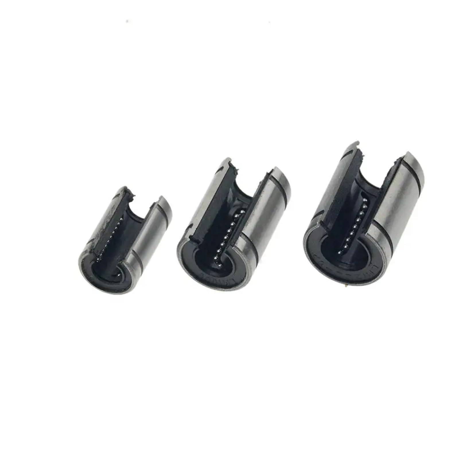 4 Piezas/Lote LM20UUOP 20 mm Cojinetes lineales Buje Lineal de Tipo Abierto Impresora 3D
