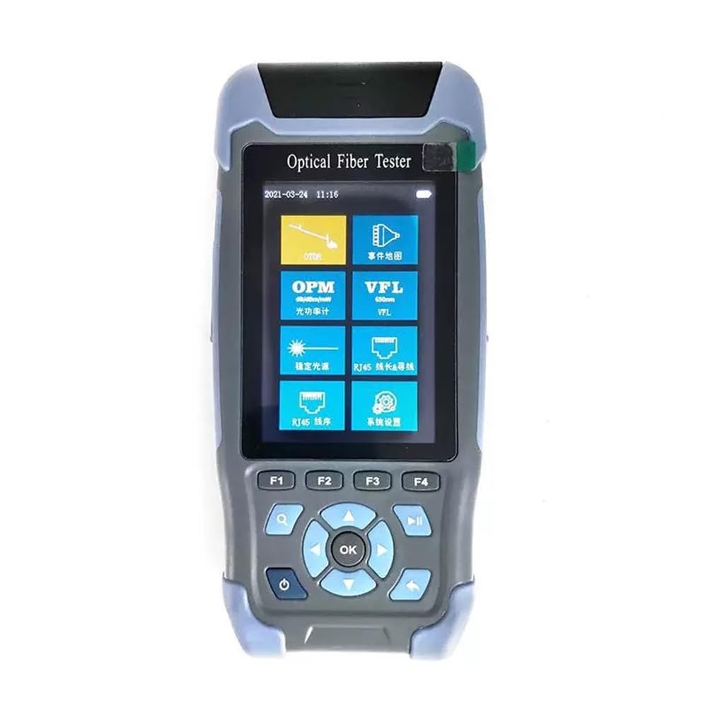 Littimoon OTDR Fiber Optic for Fault Detection Tester Cable Breakpoint Locator 1310 1550 Wavelength