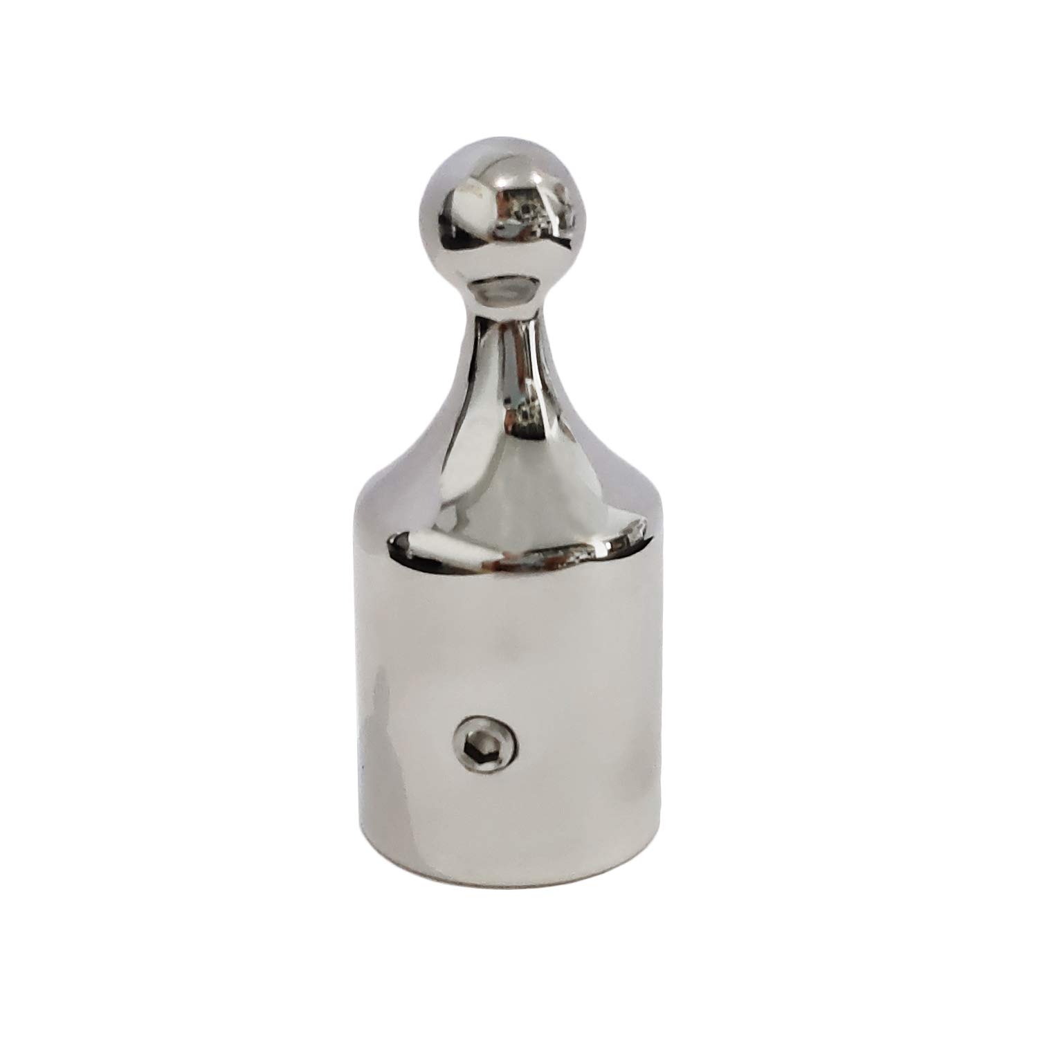 Lot De 4 Embouts En Acier Inoxydable 316 Pour Cadre Bimini – Diamètre 22 Mm, Avec Vis, Montage Facile Sans Perçage, Pour Bateau Et Kayak