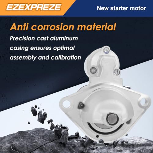 Image of Ezexpreze 18949N Starter for Perkins Engine CAT Skid Steer 3cyl 4cyl 1850866, 3335930, 0001109035, U5MK8261, U85086710, U85086770, U85086790, U85086800, B0001109035, 41024012