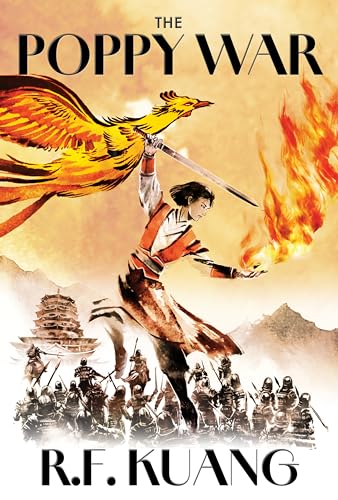Cover of The Poppy War Collector's Edition: A Deluxe Illustrated Epic Fantasy of War, Magic, and Mythology in a High-Conflict World from Bestselling Author R. F. Kuang, Featuring Beautiful Sprayed Edges