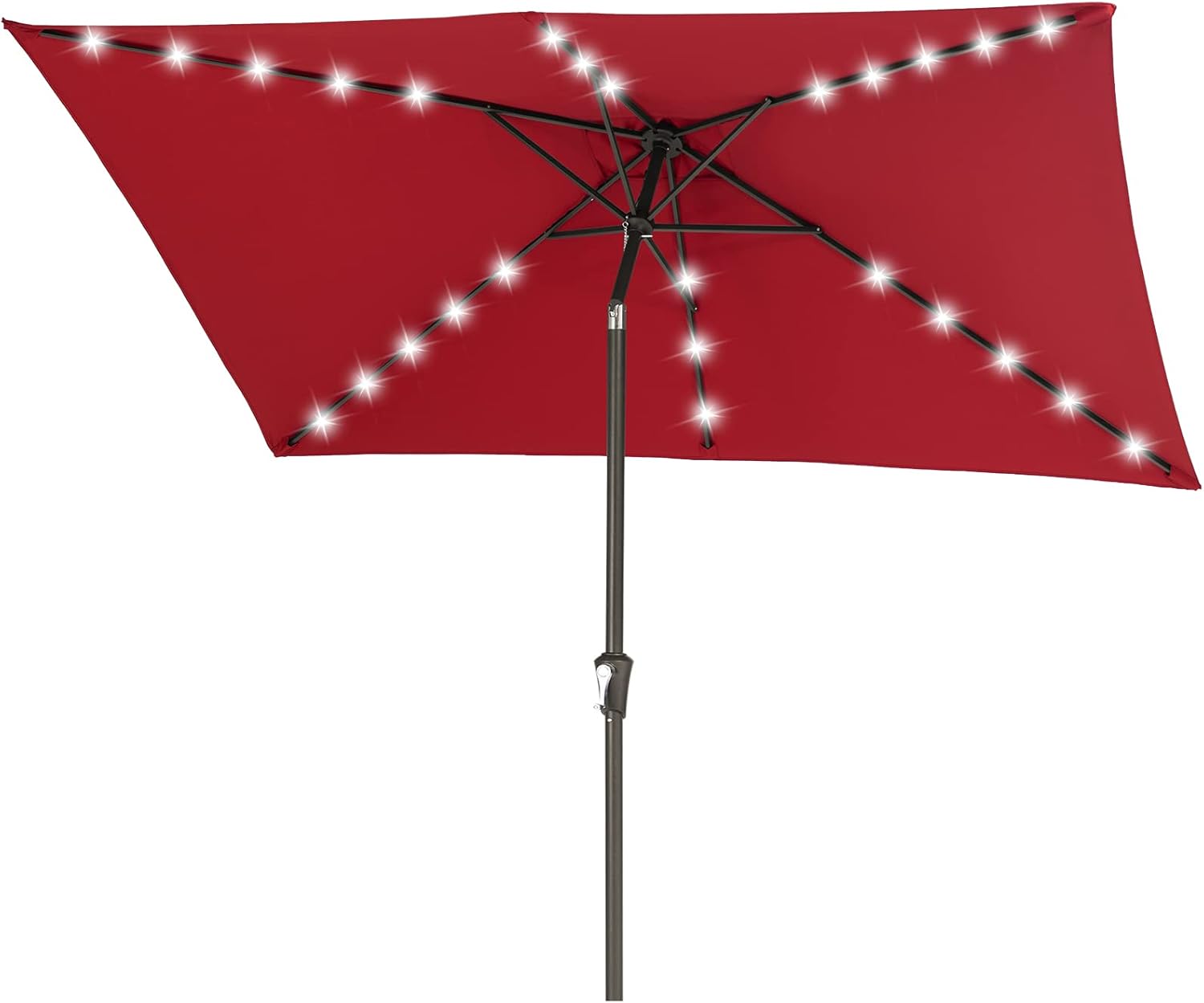 JEAREY Upgrade 6.5x10 FT Rectangular LED Lights Patio