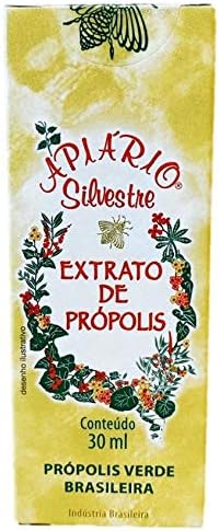 Miniatura 5 de Apiario Silvestre Extracto tradicional de propóleo de abeja verde brasileña (1.0 fl oz)