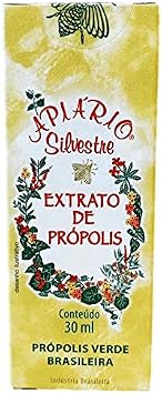 Apiario Silvestre Brazilian Green Bee Propolis Traditional Extract (30 ml)