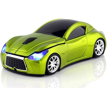 Amazon.com: Ai5G Race Car Mouse Wireless Sports Car Shaped Mouse 2.4GHz ...