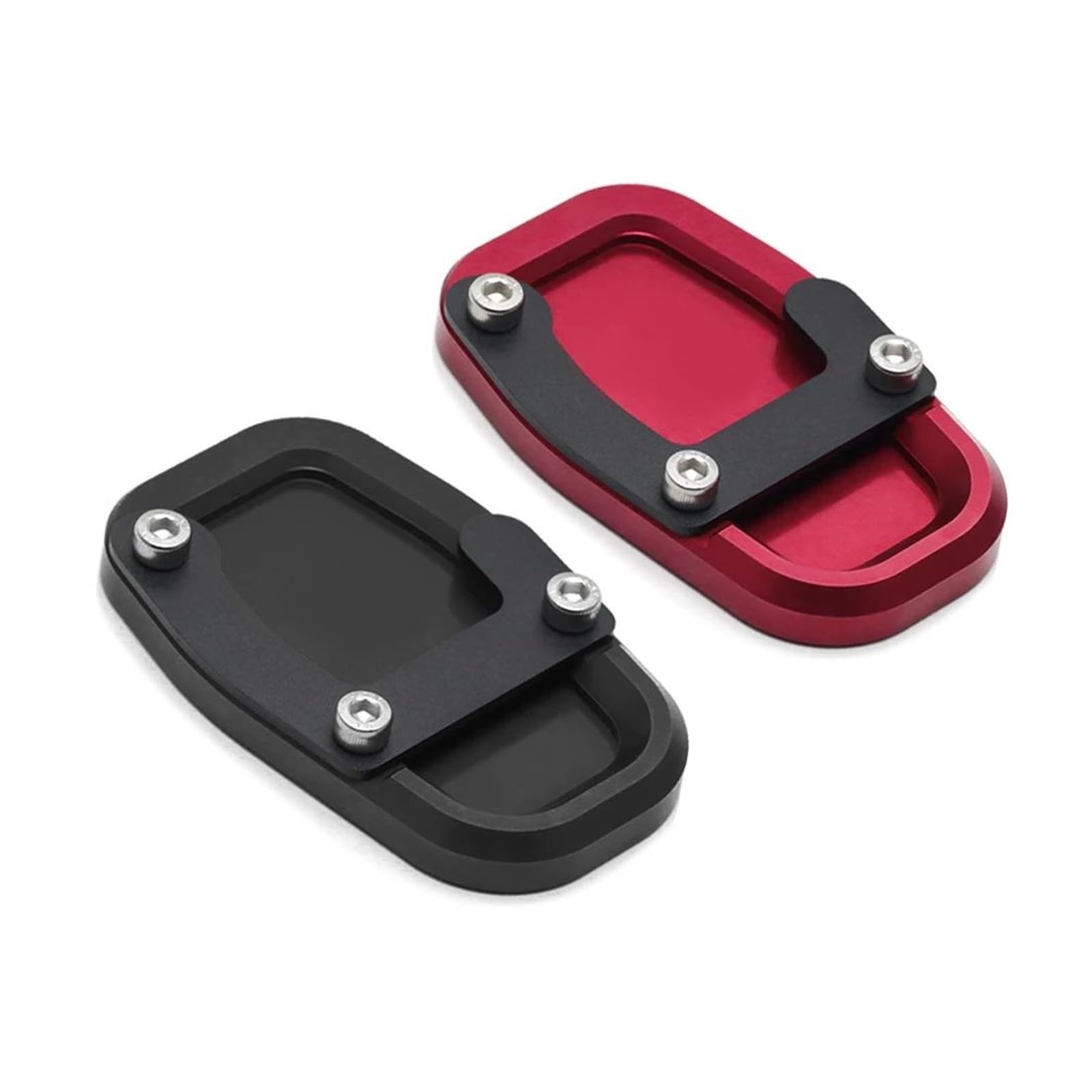 Podkładka wspierająca motocykl Podpórka Motocyklowa Powiększalnik Podnóżek Pad Dla DUCATI Monster 937 950 821 797 1200 SuperSport 939 Podkładka rozszerzająca(Red)