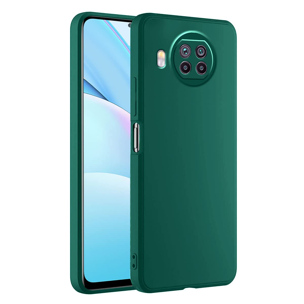 LIRAMARK Silicone Soft Back Cover Case for Xiaomi Mi 10i 5G / Mi 10T Lite 5G (Silicone Green) (B0BZ89NZNK) Amazon Price History, Amazon Price Tracker