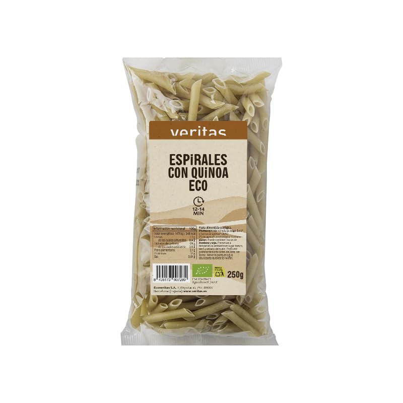 Veritas macarrones quinoa 250g ecológicos