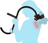 Vista 1 de Dorso Paquete (incluye soporte y bastón) para uso con pistolas de masaje de percusión para extender el alcance