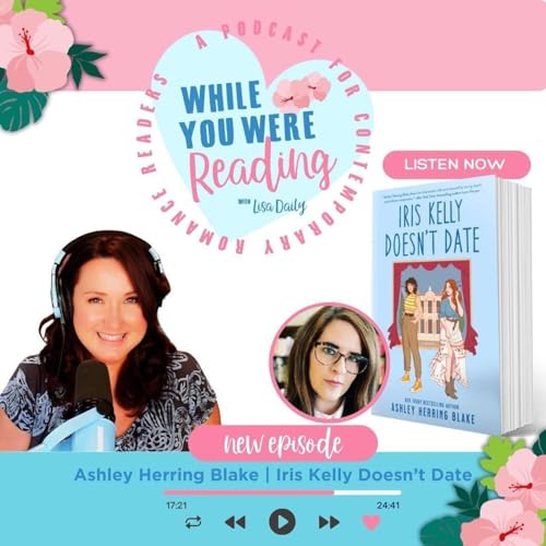 『👭If you love sapphic, fake dating romcoms, you'll 🩷 IRIS KELLY DOESN'T DATE by Ashley Herring Blake』のカバーアート