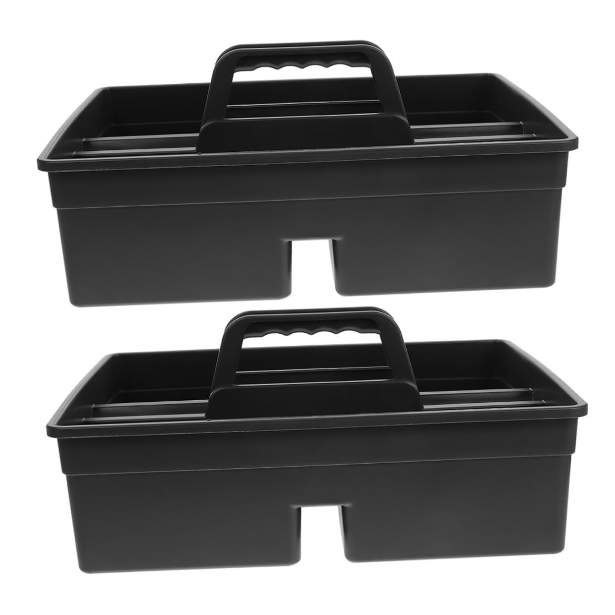 Cesta de limpieza portátil OUNONA de plástico resistente pack de 2 unidades 1