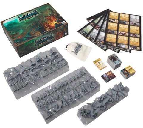 Pantheon Juego Base + Pandora's Box – Juego de Estrategia con miniaturas, Cartas y Tablero