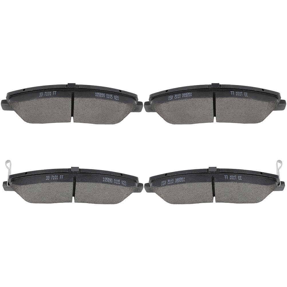SCITOO D1202-8400 Front Brake Pads Fit For 2007-2009 For Hyundai Entourage,2007-2009 2013-2016 For Hyundai Santa Fe,2013-2016 For Hyundai Santa Fe XL,2006-2012 2014 For Kia Sedona