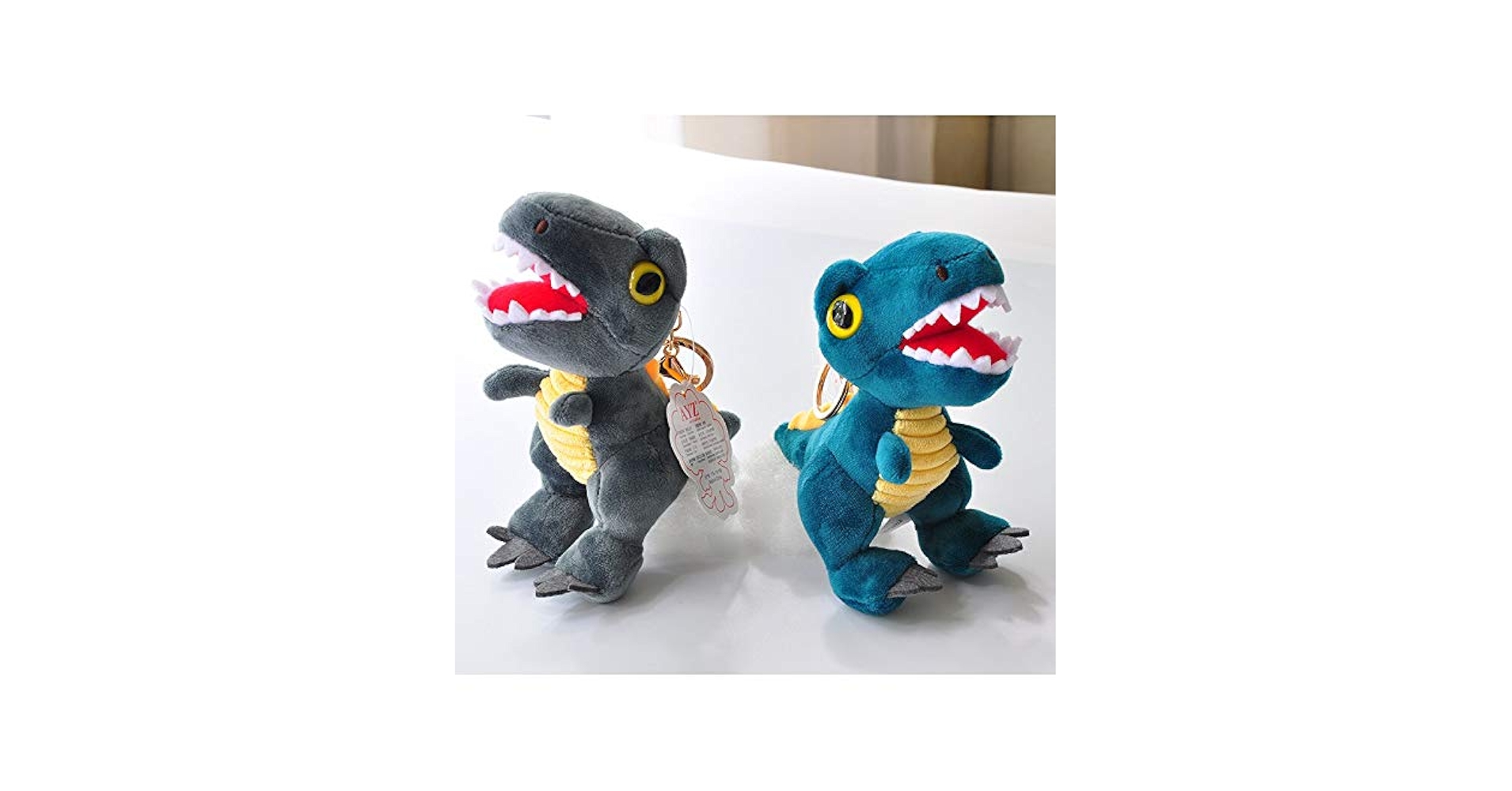 Earth Wind 吉徳　恐竜　ぬいぐるみ＆マスコットキーホルダー　8こ バッグ＆キーチャーム 恐竜 ぬいぐるみ キーホルダー – OSEWAYA