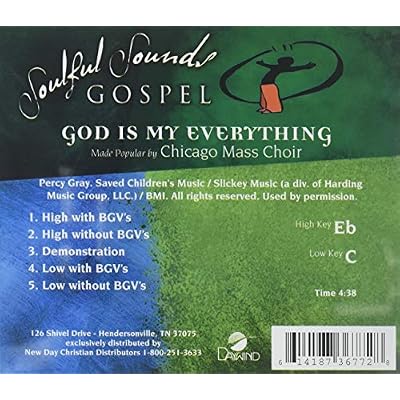 God Is My Everything Accompaniment/Performance Track