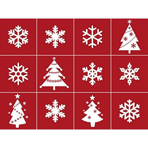 Backsplash Tile for Christmas Peel and Stick Tile (4X4 Inch) Cover