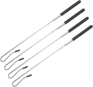 Milisten 4pcs Adjustable Puppet Control Rod Extendable Metal Manipulation Sticks for Hand Puppets Suitable for Durable and Precise Control for