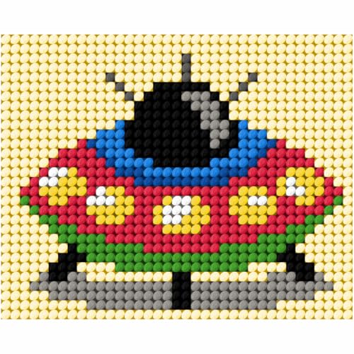 Orchidea Kit de broderie : Ma première broderie : OVNI