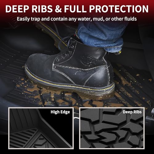 Image of LASFIT Floor Mats for Ford Maverick 2026 2025 2024 2023 2022 Hybrid Only