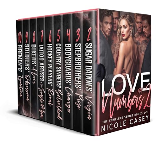 Love by Numbers 2 Complete Box Set: A Reverse Harem Romance (Books 1-9)