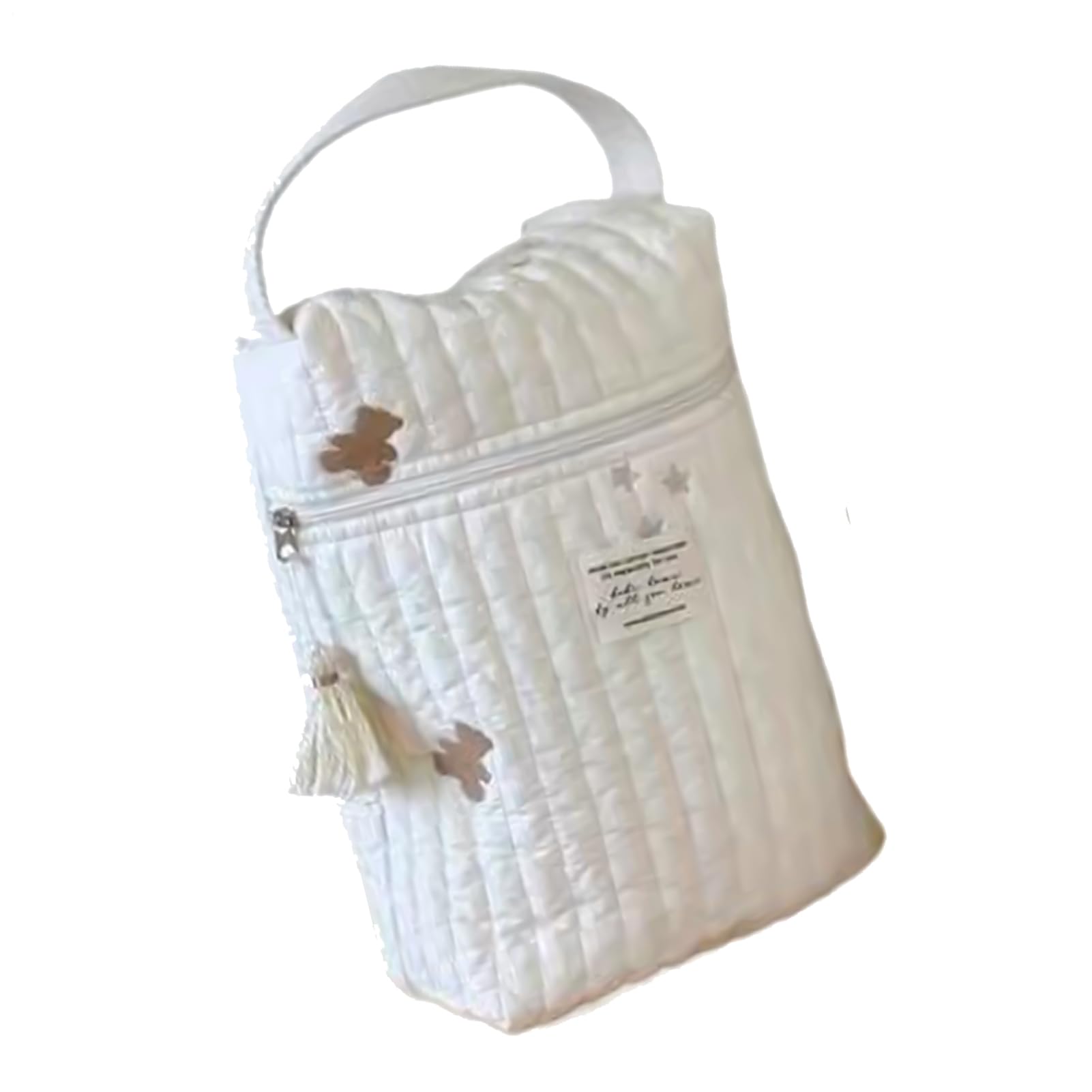 Travel Diaper Case - Zipper Diaper Bag Organizer | Lightweight Cotton Fabric Cloth Storage Bag With Easy Access, Outdoor Bag Organizer For Gl